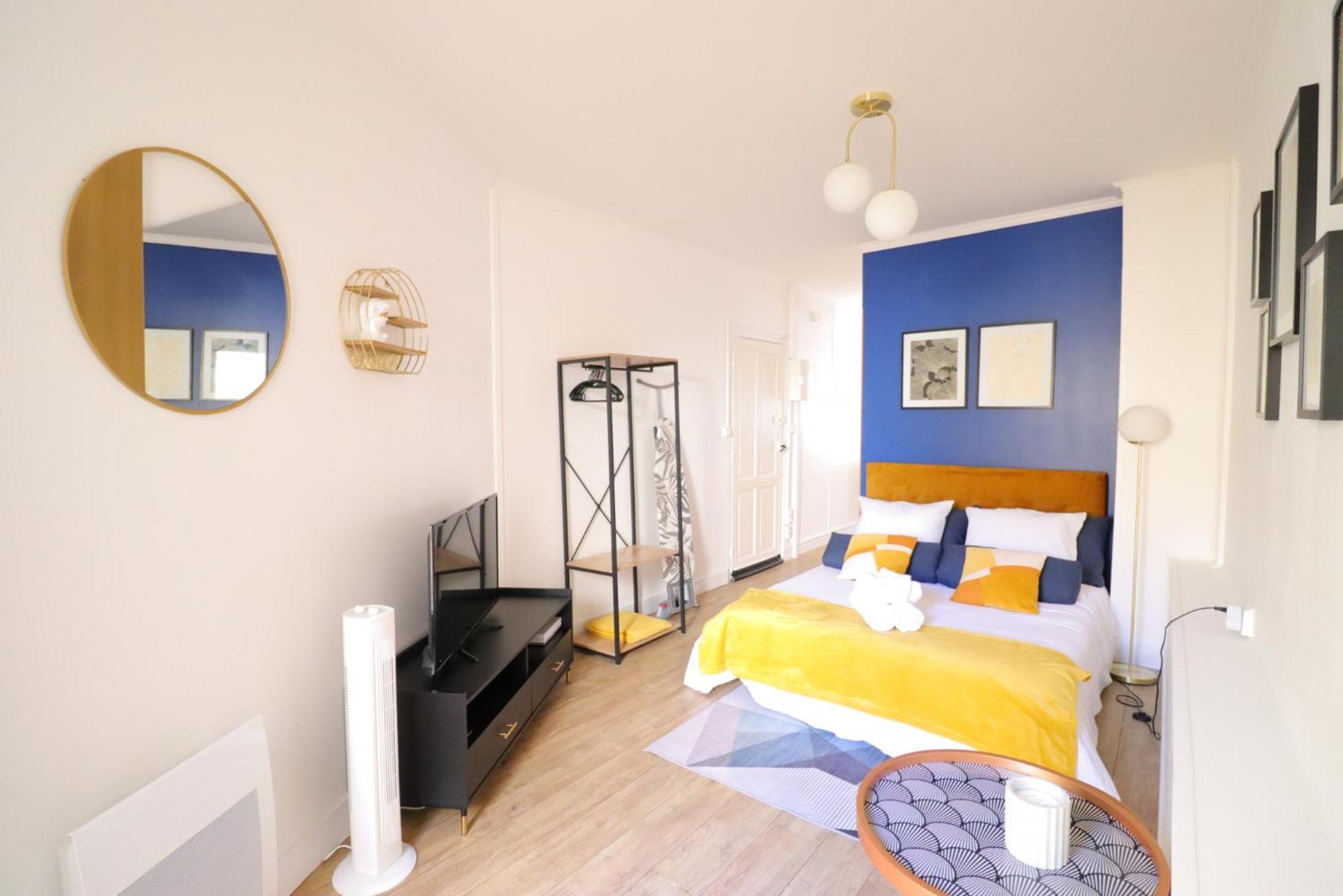 Le Neo - Studio Chic Avec Sa Cour Privative Et Fibre Bergerac Værelse billede